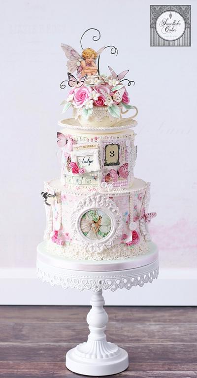 Vintage fairy cake - Cake by Tamara