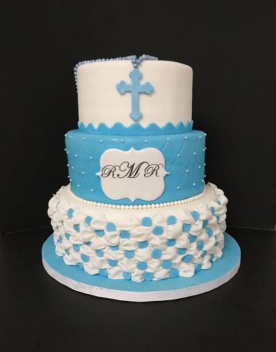 Baptism Cake - Cake by gizangel