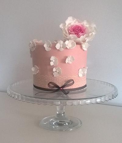 Flower cake - Cake by ElasCakes