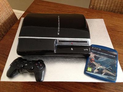PLAYSTATION 3, Console, Control & Game - Cake by FondArt