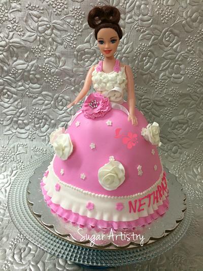 Doll cake - Cake by D Sugar Artistry - cake art with Shabana