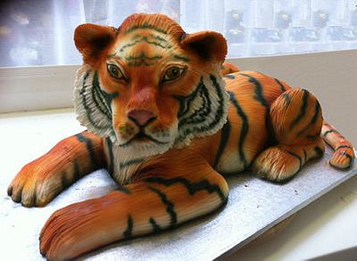Tiger - Cake by Judy