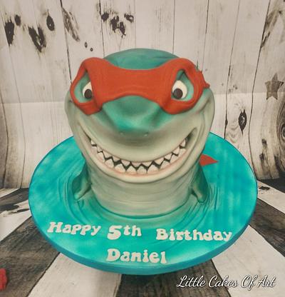 Supershark - Cake by Little Cakes Of Art