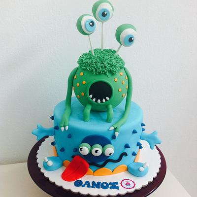Monster cake  - Cake by Sketiglyka