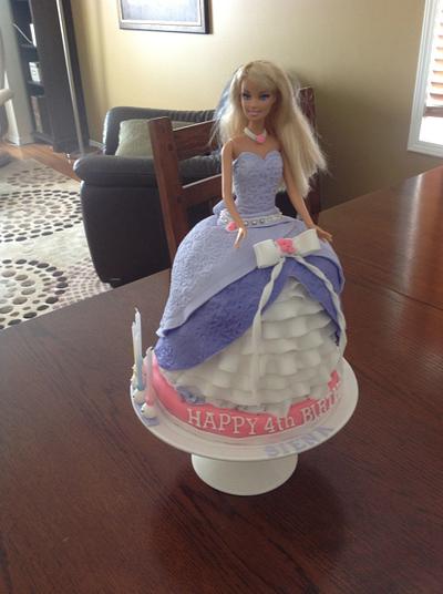 Barbie birthday cake - Cake by Mycakeworks