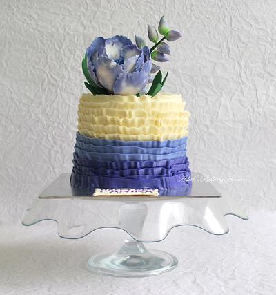 The Vivid Violet Cake - Cake by Ashel sandeep