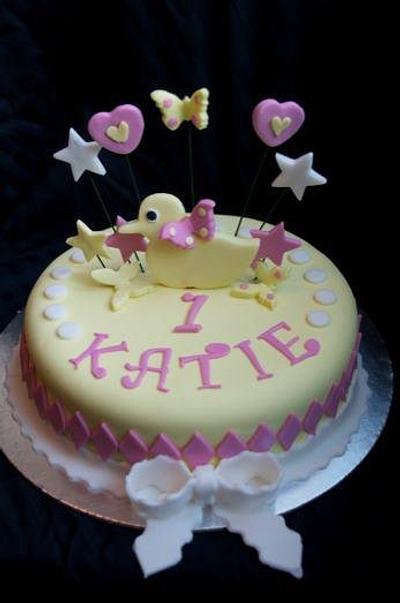 1st birthday cake! - Cake by Tali