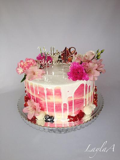 Drip cake - Cake by Layla A