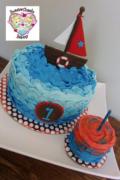 Bowen's First Birthday:) - Cake by Jenny