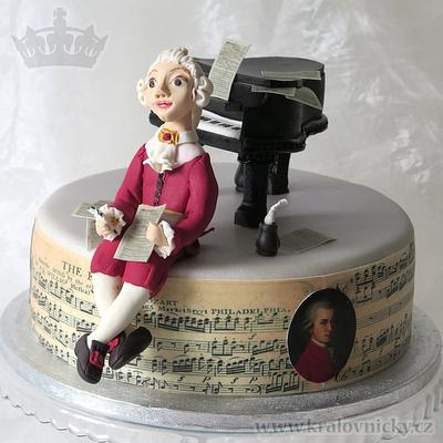 Mozart for little pianist - Cake by Eva Kralova