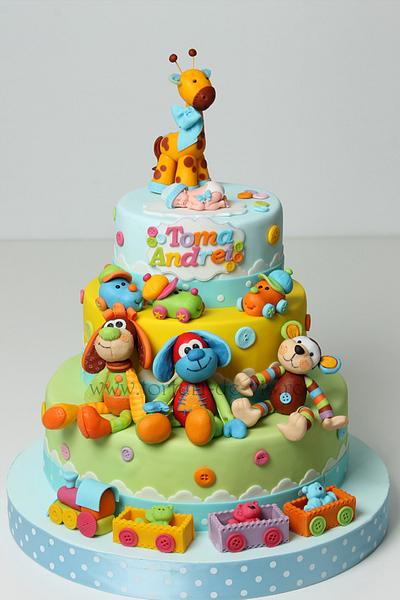 Baby shower cake - Cake by Viorica Dinu