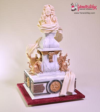 Baroque Style Wedding Cake - Cake by Serdar Yener | Yeners Way - Cake Art Tutorials