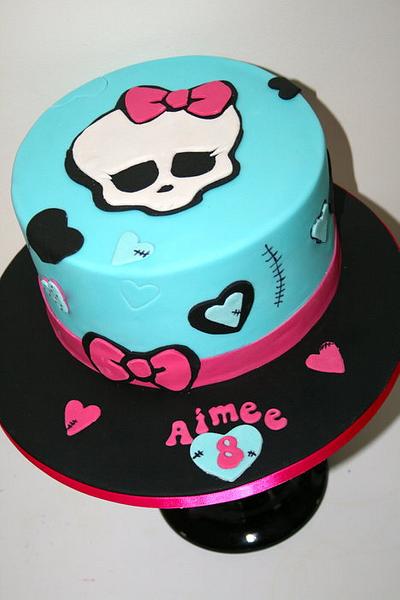 monster High - Cake by thesweetlittlecakery