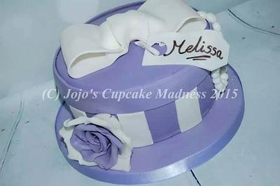 Present Box cake - Cake by JojosCupcakeMadness