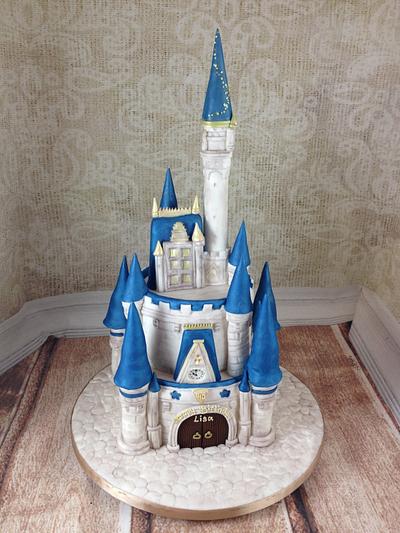 Princess castle - Cake by Dragons and Daffodils Cakes