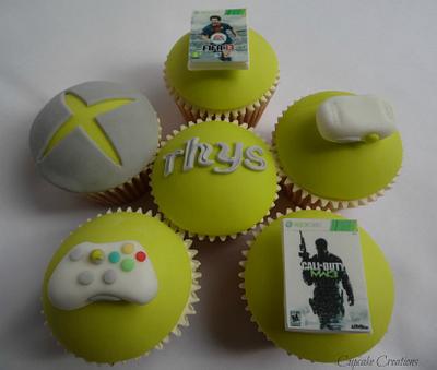 X Box Cupcakes - Cake by Cupcakecreations