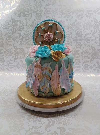 Bohoo birthday cake - Cake by Rina Kazimierczak