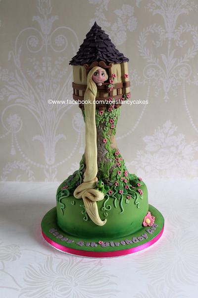 Rapunzel Tower  - Cake by Zoe's Fancy Cakes