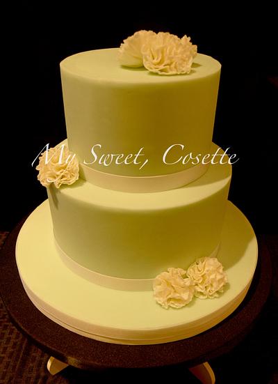 Carnation Cake - Cake by Cosette