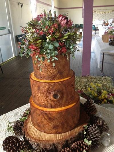 A Country Wedding  - Cake by Kim Jury
