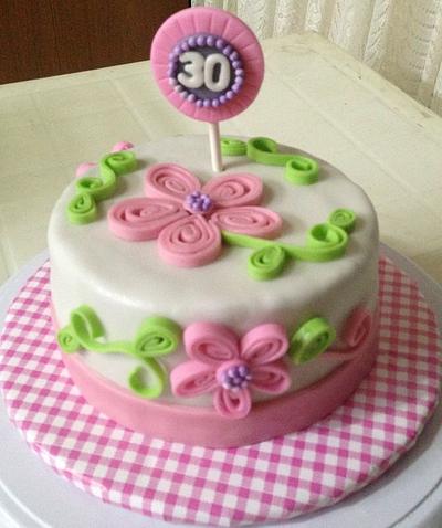 Flowers - Cake by N&N Cakes (Rodette De La O)