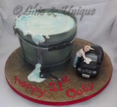 Bucket Cake.. - Cake by Sharon Young