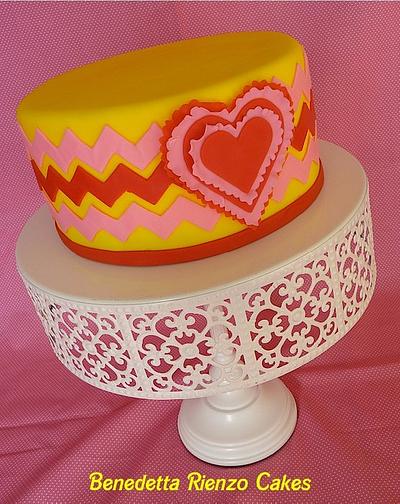 Valentine Frills - Cake by Benni Rienzo Radic