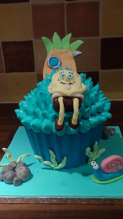 spongebob - Cake by Lou Lou's Cakes