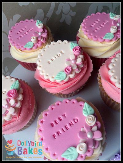 Bride to be cupcakes - Cake by Dollybird Bakes