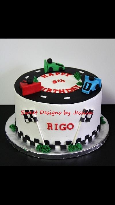 Rigo's 9th - Cake by SweetdesignsbyJesica
