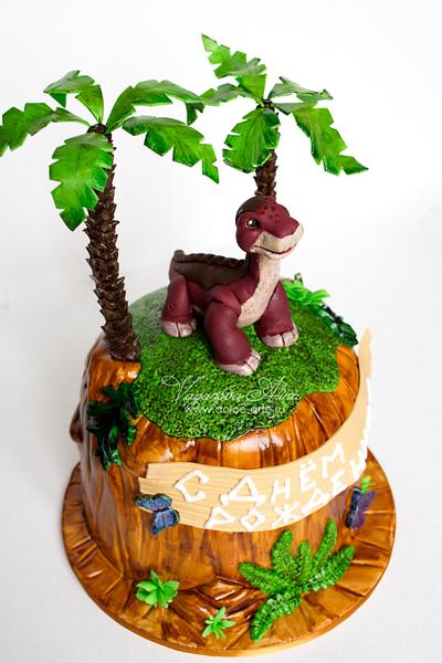Dinosaur Cake - Cake by Alina Vaganova