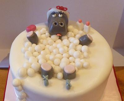 Hippo cake - Cake by Sally O'Rourke
