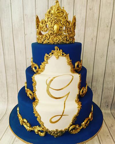 A prince themed cake - Cake by The Hot Pink Cake Studio by Ipshita