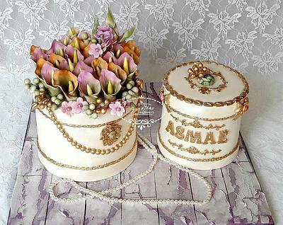 FLOWER BOX BIRTHDAY CAKE - Cake by Fées Maison (AHMADI)