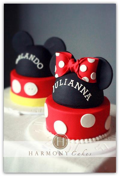 M&M Mouse Cakes - Cake by Jennifer Fedje