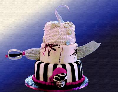 Pirate Party - Cake by Judi