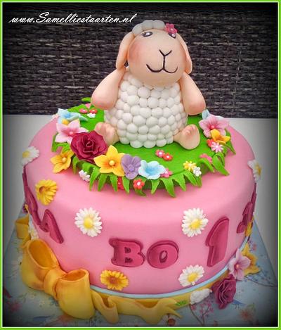 Little Sheep - Cake by Sam & Nel's Taarten