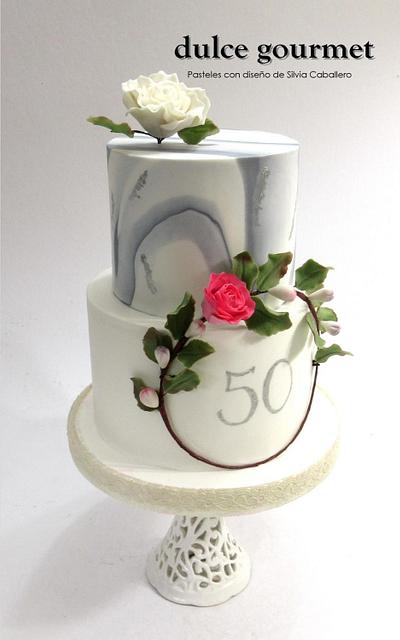 50yh birthday!! - Cake by Silvia Caballero