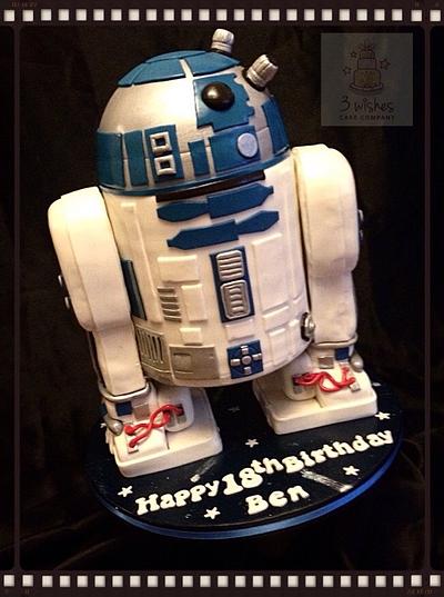 R2-D2  - Cake by 3 Wishes Cake Co