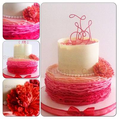 Pink Ballerina - Cake by Jaya Lakshmi Deepak