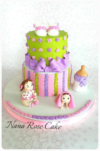 Baby Shower Cake  - Cake by Nana Rose Cake 