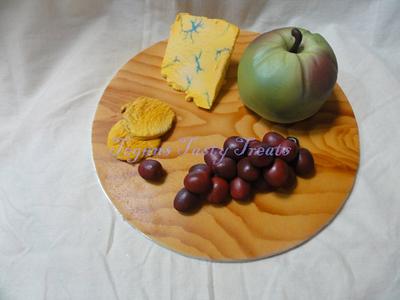 Cheese board cake - Cake by Tegan Bennetts