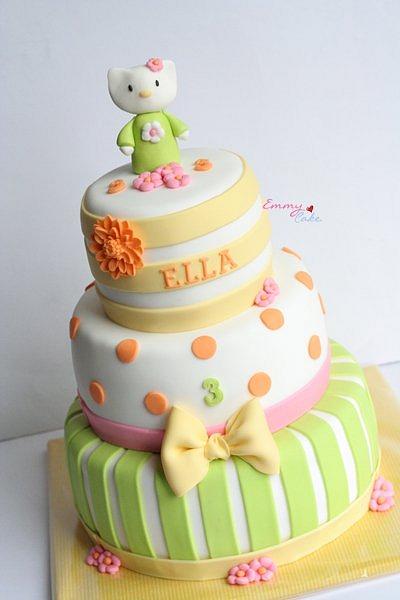 kitty cake - Cake by Emmy 