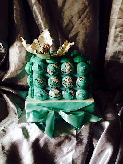 Sea breeze magnolia cake - Cake by Claire Potts 
