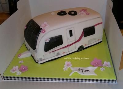 Caravan 60th surprise - Cake by AWG Hobby Cakes