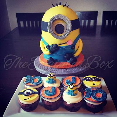It's a Minion thing. - Cake by The Painted Box