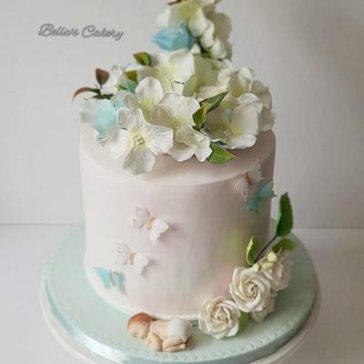 Baby shower cake! - Cake by Bella's Cakes 