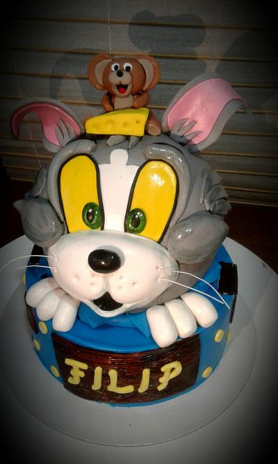 Tom&Jerry cake - Cake by Cakedesignbyjas