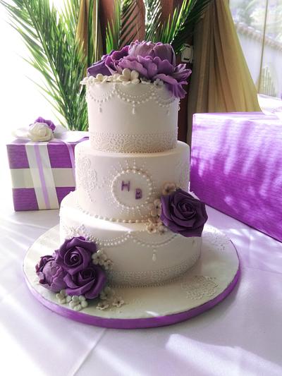 Wedding cake - Cake by Mariya Borisova