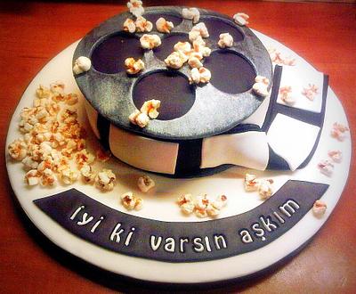 Movie Reel Cake - Cake by Şekerli Şeyler